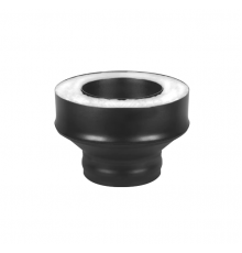 Старт-сэндвич для дымохода BLACK (AISI 430 1,0мм/0,5мм, KERALUX) д.115х200 (ММ)