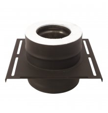 Площадка монтажная BLACK (AISI 430/1,0мм, KERALUX) д.115х200, 300*300мм