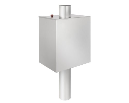 Бак на трубе 55л Ø115 (Прямоуг) 3/4" (AISI 439) ММ