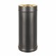 Сэндвич-труба BLACK (AISI 430 0,8мм)   д.120х200, L-0,25м