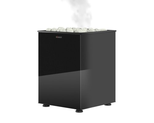 Электрокаменка EVEREST Черный Кристалл с парогенератором 12кВт (Black Crystal Steam S120)