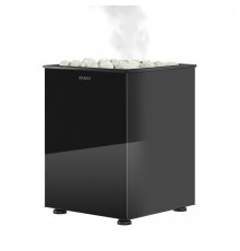 Электрокаменка EVEREST Черный Кристалл с парогенератором 15кВт (Black Crystal Steam S150)