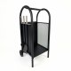 Дровница EVEREST H100-B-B черный (35*32*81см)