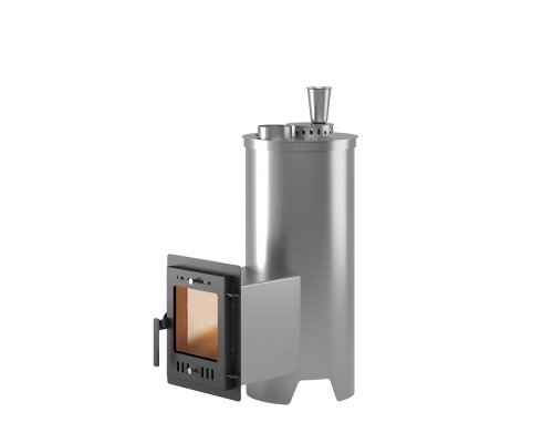 Печь для бани Эверест "Steam Master" 24 INOX (210М) (под обкладку)