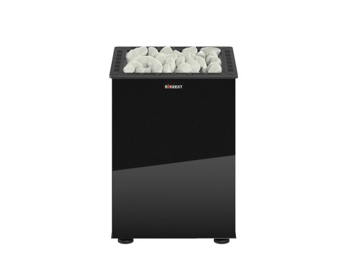 Электрокаменка EVEREST Черный Кристалл с парогенератором 6кВт (Black Crystal Steam S60)