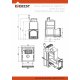 Печь для бани Эверест INOX 32 (205) под обкладку (AISI 430)