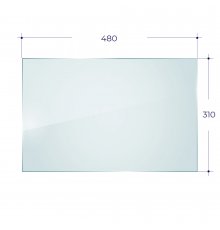 Стекло Везувий HR-15/HR-15P (0,480х0,310)