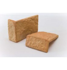 Плитка "Терракот" Рваный камень Макси угловая (18х12,3х5,2 мм)