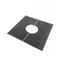 Декоративная пластина для дымохода BLACK 0-5* д.180
