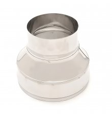 Конус для дымохода нерж. (AISI 430/0,5мм) д.150х250 (ПП)